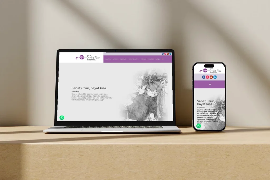 Ömer Lütfi Tapısız web sitesi tasarımı
